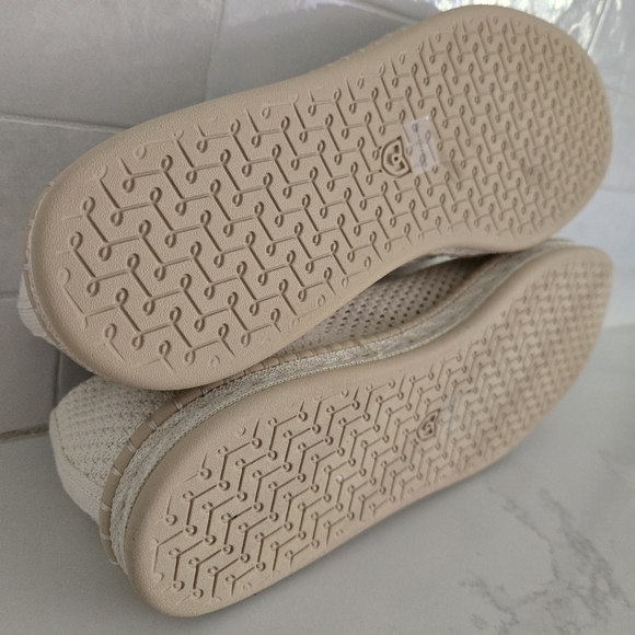 NWOT Rothy's The Espadrille Mary Jane in Jasmine Cream Ivory Flat Size 13 - Picture 8 of 10